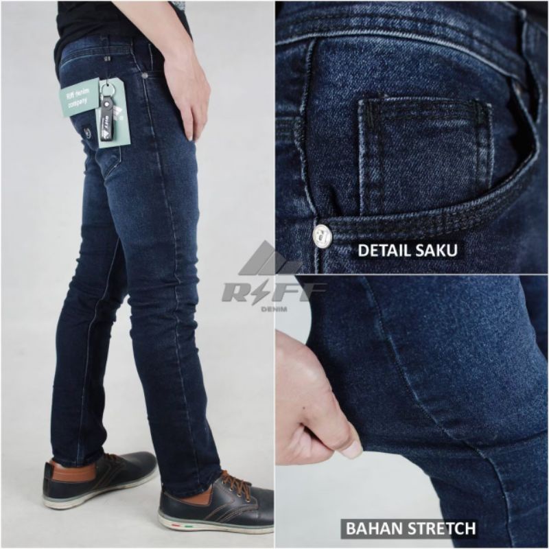 Celana Jeans Slimfit Stretch | Celana Jeans Cowok/Pria  Skinny