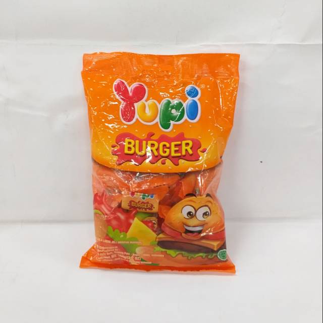 

Yupi mini burger hanging bag 104gr