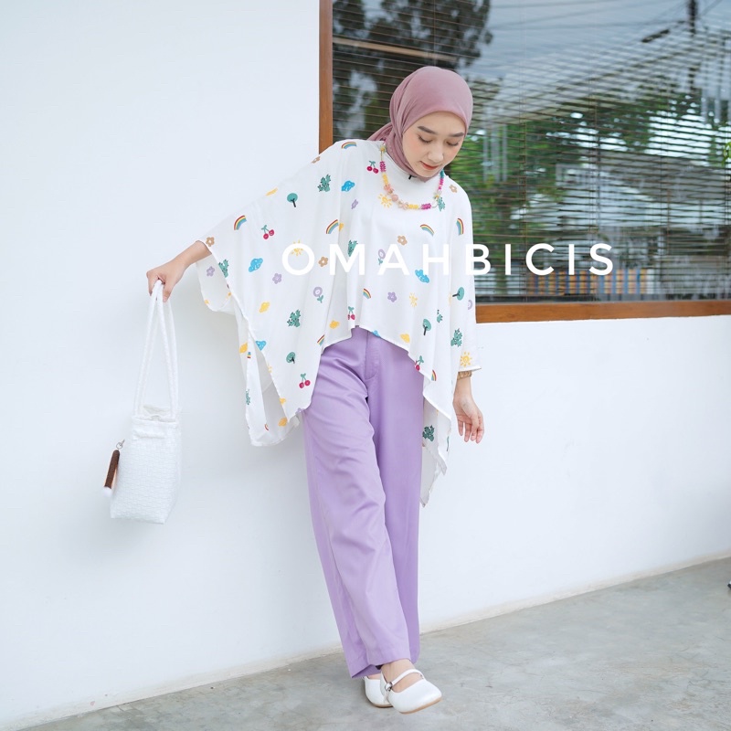 Dahlia kimono scarf by omahbicis- Scarf outer- Outerscarf kekinian