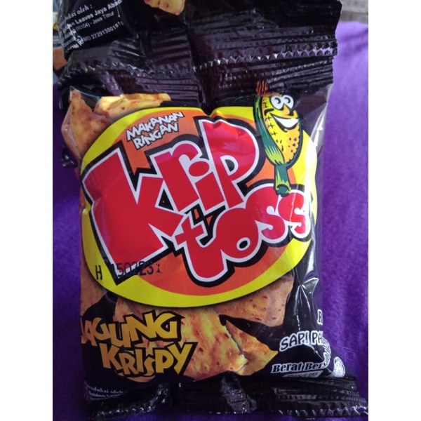 Krip toss jagung krispy rasa sapi panggang