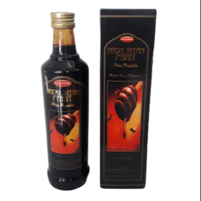 Madu Hitam Pahit plus Propolis 460gr / Black Honey