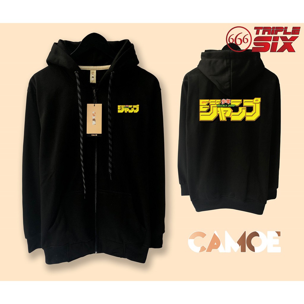 Jaket Hoodie Zipper Anime Manga Shonen Jump Weekly