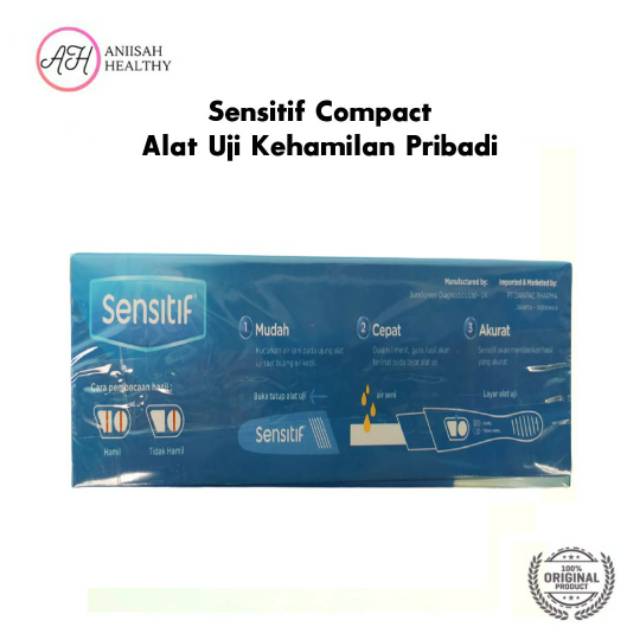 Testpack Sensitif Compact &gt; Tes Hamil &gt; Tespek &gt; Pregnancy Test &gt; Akurat Compact