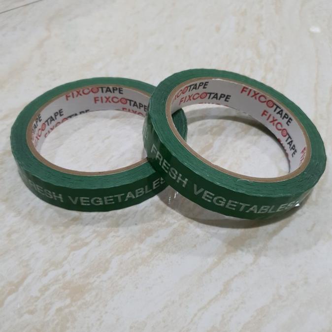 

Cuci Gudang Awal Tahun LAKBAN SAYUR HIJAU FRESH VEGETABLE 12MM TOP QUALITY.. Cuci Gudang Awal Tahun