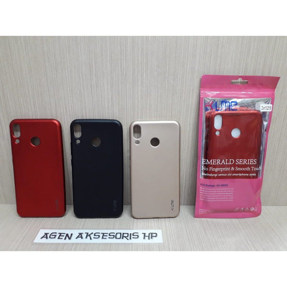 UME Emerald Zenfone 5 2018 6.2 inchi Asus ZE620KL Baby Skin SoftCase Anti Sidik Jari Anti Oil
