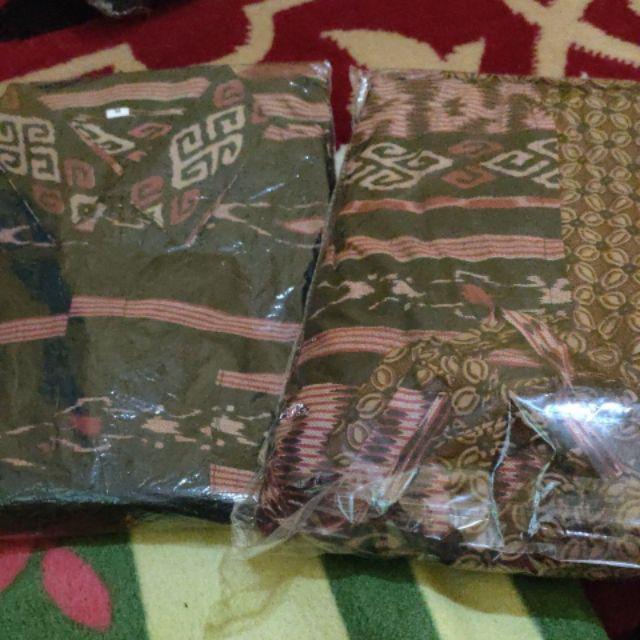 Couple Batik Gamis  Lonceng Model Kerah Jazz Jazzy Model Jaz Gamis Batik Kerah Jaz Gamis Batik Jazzy