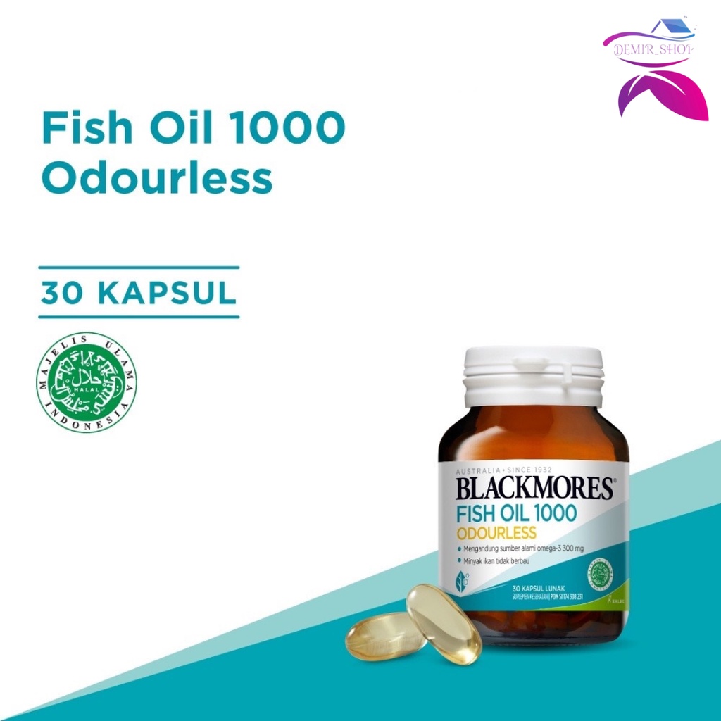 Blackmores Odourless Fish Oil 1000 (30)