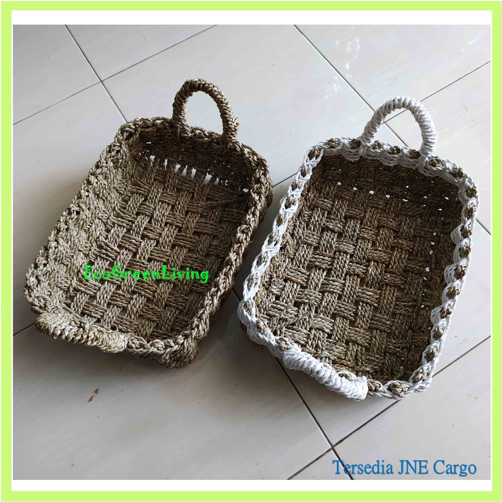 Tray / Nampan / baki Kotak Anyaman Seagrass