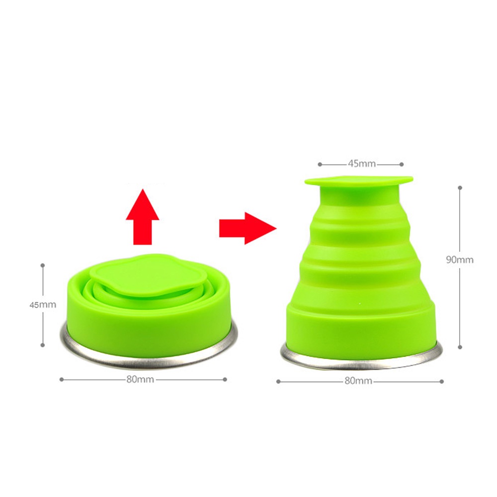 Gelas Lipat Silicone Dhaulagiri - Dhaulagiri Folding Mug Silicone