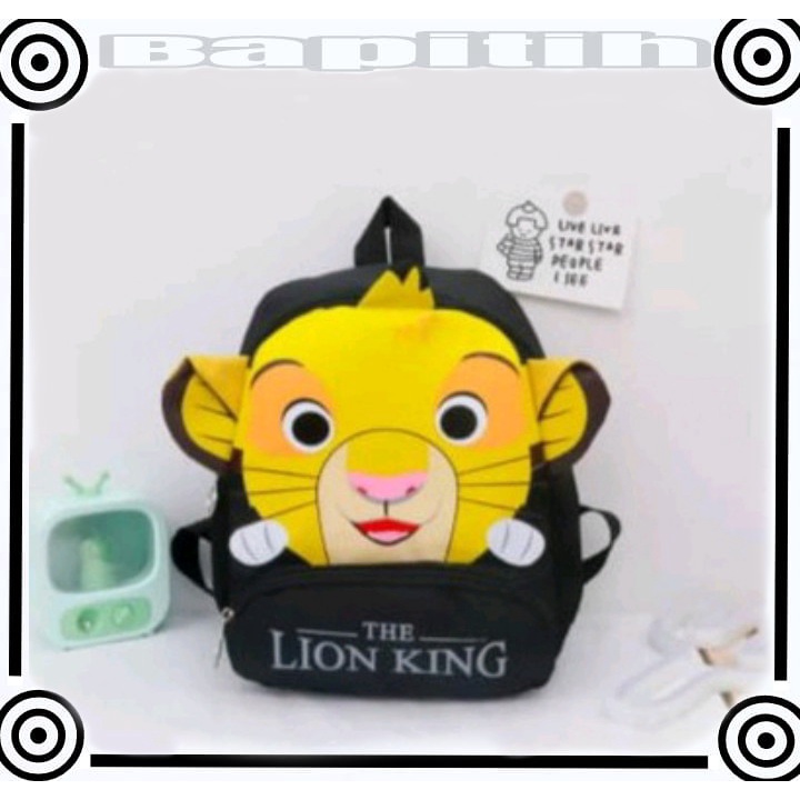 BPT TAS RANSEL ANAK SEKOLAH FASHION IMPORT RA001 LION KING