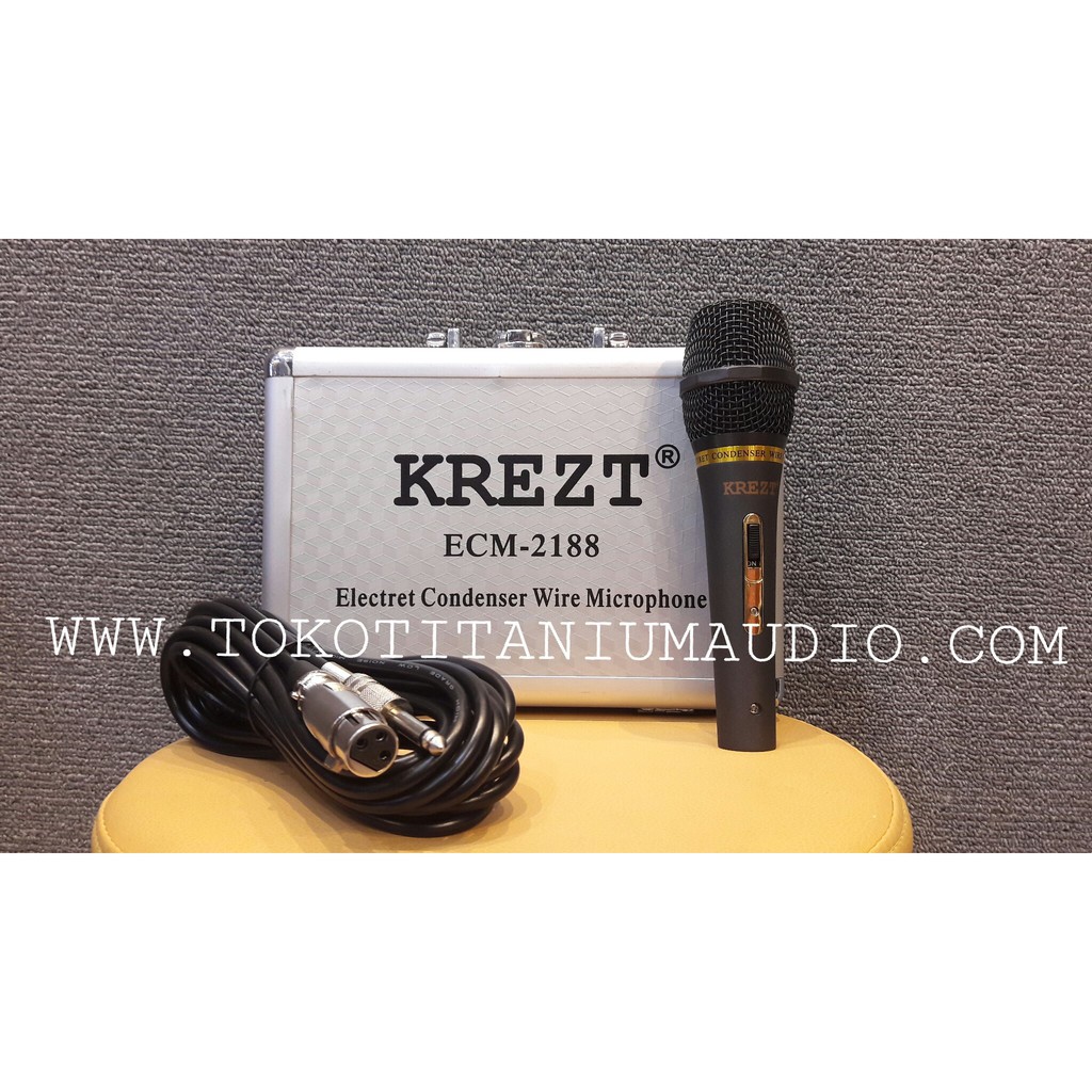 Mic Kabel Condenser Krezt ECM2188