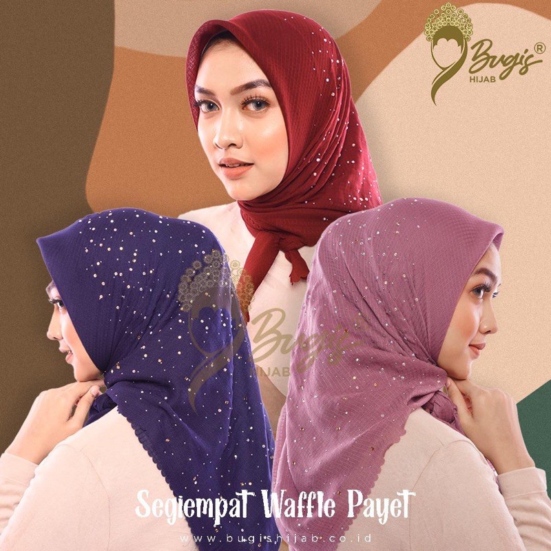 SEGIEMPAT WAFFLE PAYET BUGIS HIJAB