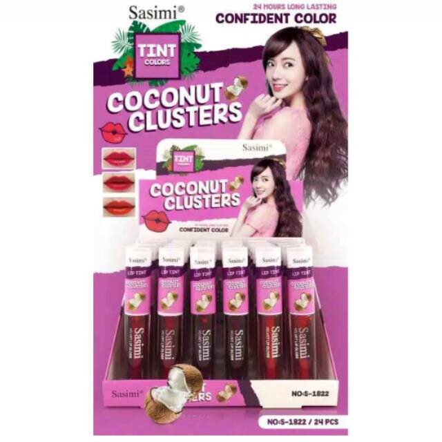 Lip tint sasimi coconut clusters