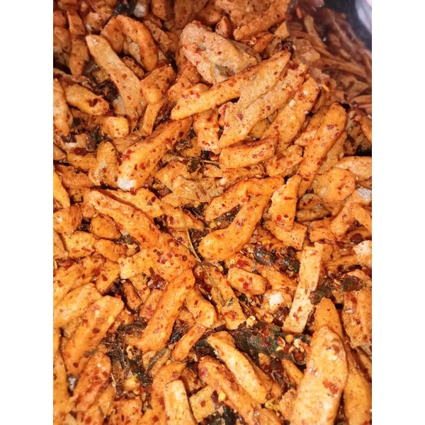 

Basreng pedas daun jeruk