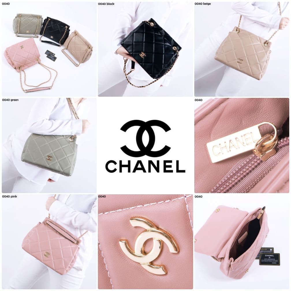 COD ❤️ Tas Wanita Chanel Shopper Flapbag Chain Premium Import Branded
