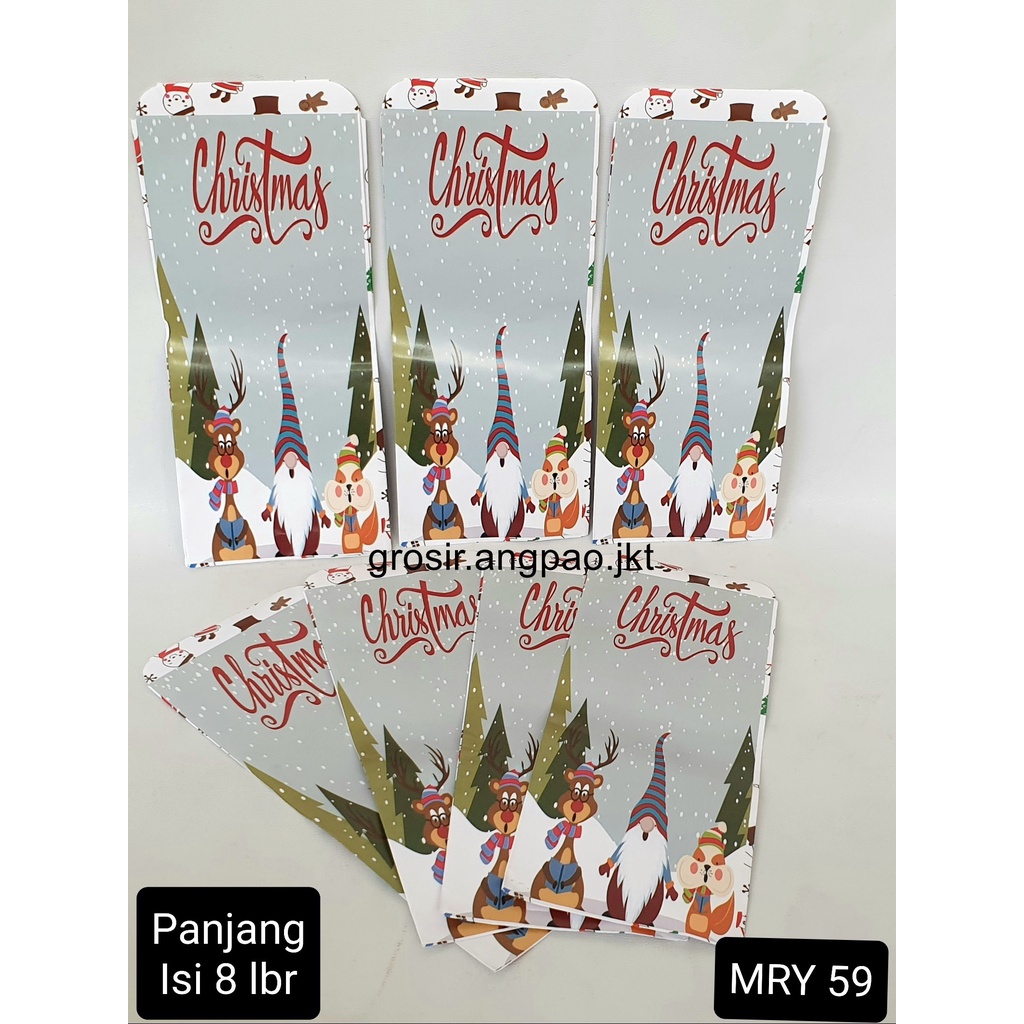 

ANGPAO NATAL ANGPAU MERRY CHRISTMAS HONGBAO AMPLOP NATAL UKURAN PANJANG MURAH MERIAH FREE ONGKIR READY