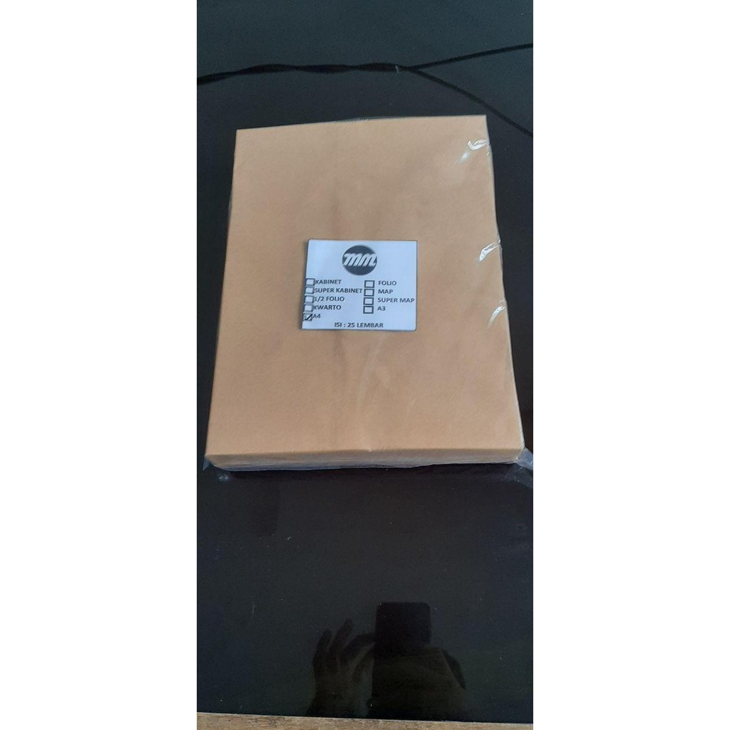 

Amplop Coklat 80gr MM ukuran A4 (25 lembar)