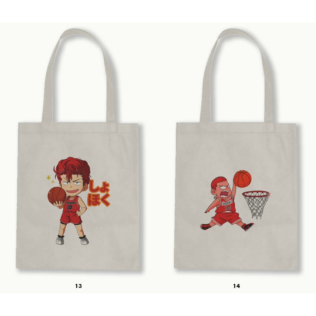 TOTE BAG BLACU  - SLAM DUNK (MANGA)