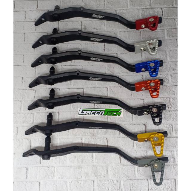 Pedal rem cnc scarlet klx150