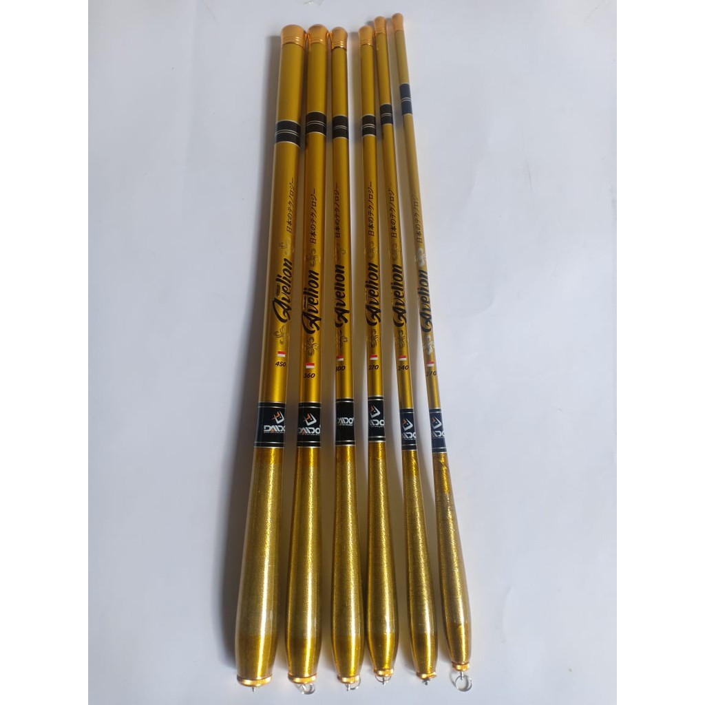 Joran Tegek Ros Pendek Daido Avelion 180 210 240 270 300 360 450 Carbon