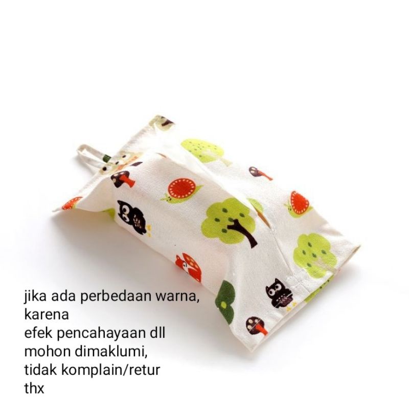 Sarung Tempat Tissue Tisu Tissu Tisyu Yang Dapat Di Gantung Dengan Motif Bunga Yang Unik Dan Elegan Sarung tissue Tempat Tissue Model Gantung