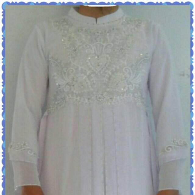 Gamis Sifon Putih