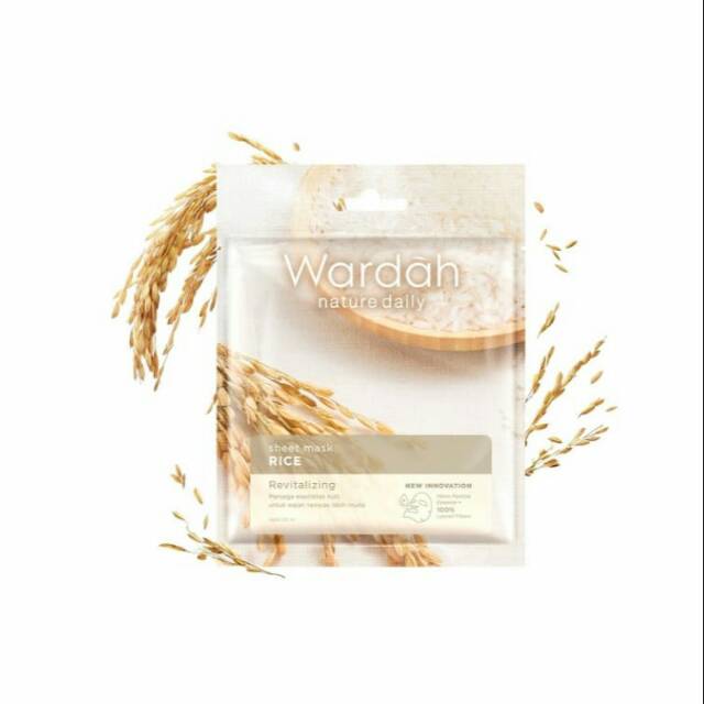 Wardah Nature Daily Sheet Mask Rice