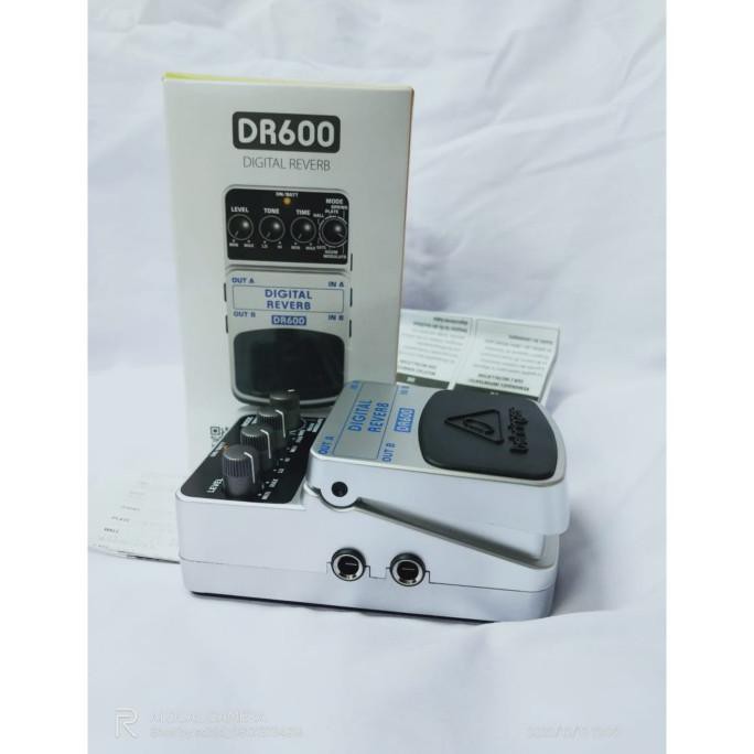 Behringer Dr 600 Digital Reverb Efek Pedal