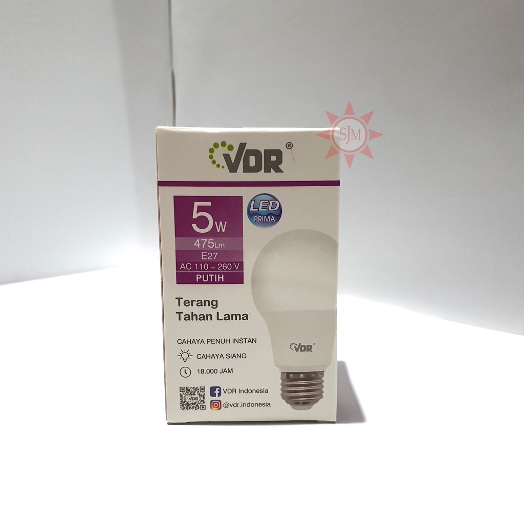 Lampu LED 5 Watt VDR Prima