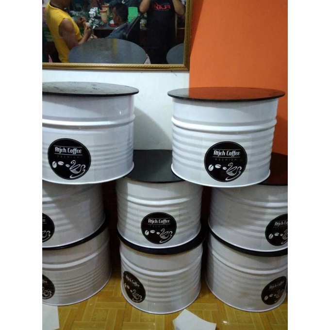 Meja Cafe/Meja Kopi/Meja Tong/Meja Drum -Diskon Sd 50%