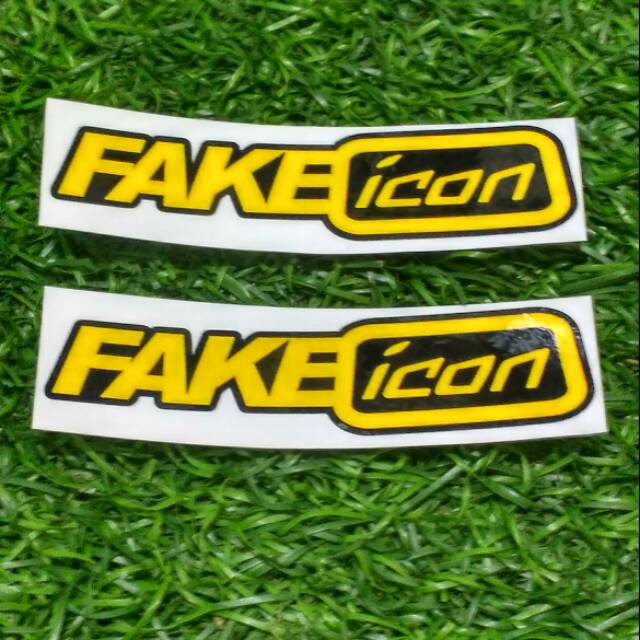 

Stiker fake icon