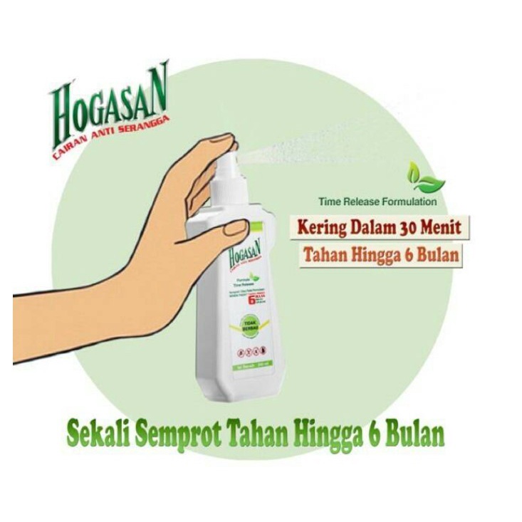 CAIRAN ANTI SERANGGA HOGASAN 200 ML - SEMPROTAN ANTI SEMUT KECOA RAYAP