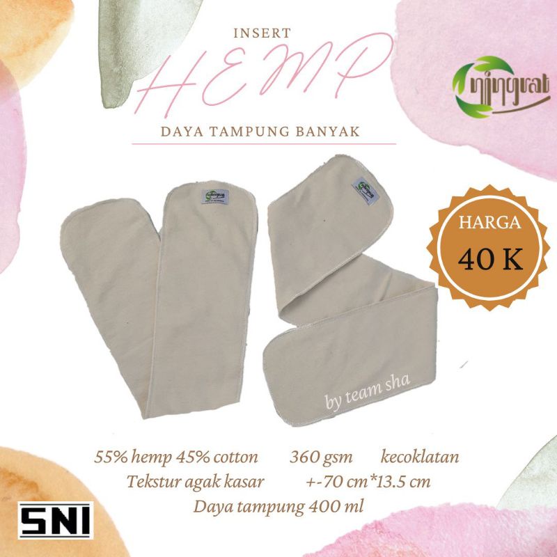 Insert Cloth Diapers Clodi Ningrat Popok Cuci Ulang Popok Modern Popok Kain Popok Bayi Popok Pempes 