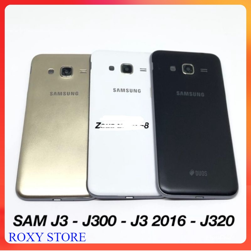 Kesing Casing Housing Samsung Galaxy J300 - J320 J3 2015 / J3 2016 Fullset