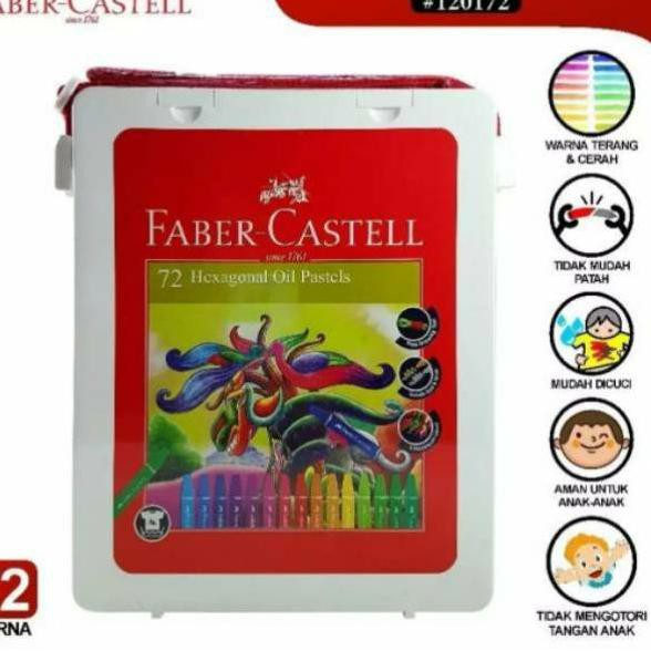 

Harga Murah.. Crayon Hexagonal 72 Warna Faber Castel