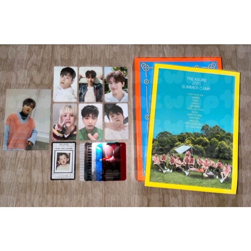 photocard junkyu asahi baby photo mashiho posca jihoon photobook summer camp treasure