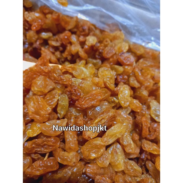 Kismis Asam manis 1kg Raisin Premium Jumbo Sultani FRESH Oleh Oleh Haji Umroh Nawidashopjkt distributor jakarta