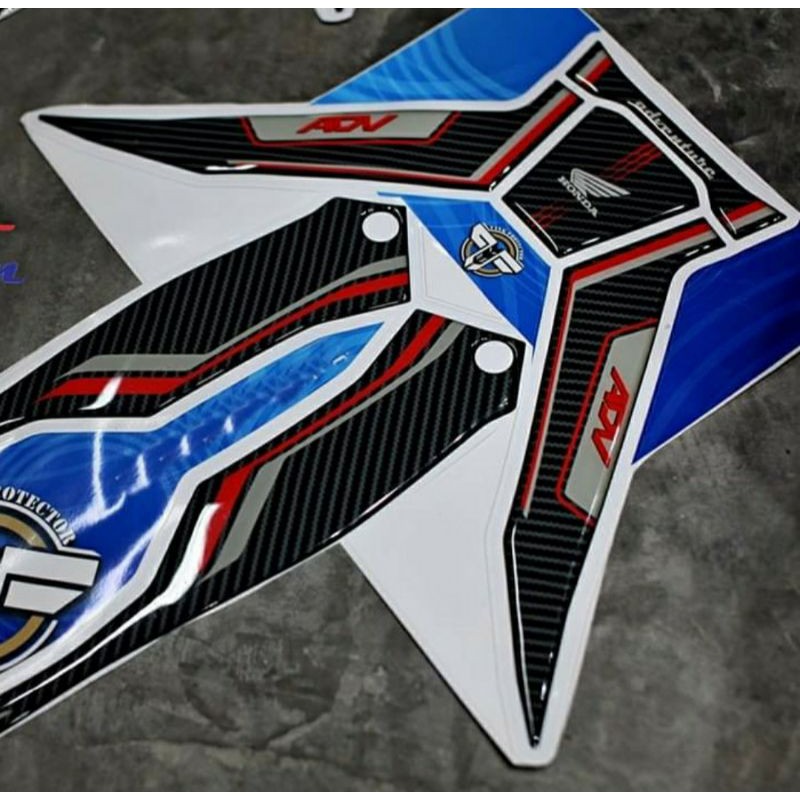 Sticker Sriker Resin Timbul Premium Leher Honda ADV 150