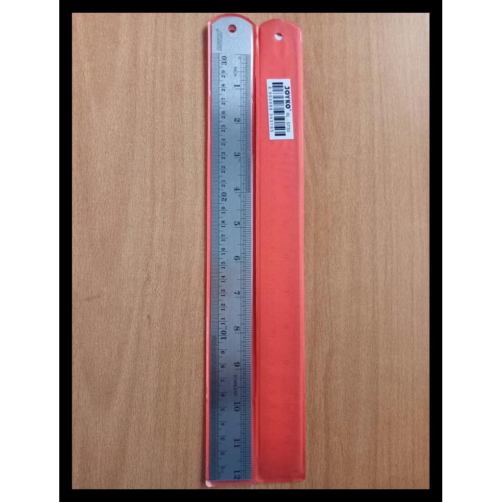 

PALING MURAH RULER STAINLESS / PENGGARIS BESI - JOYKO - 30 CM BARANG TERUPDATE