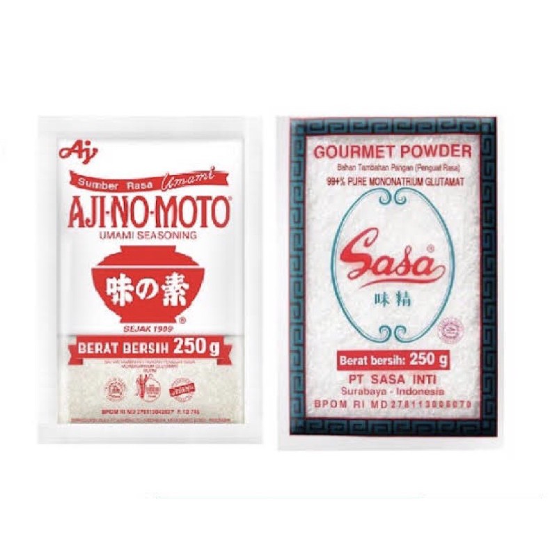 

Penyedap Rasa Ajinomoto & Sasa 250gr