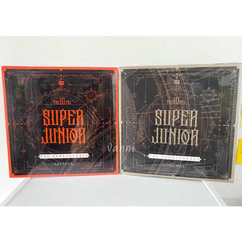 Super Junior Album The Renaissance Square - Leeteuk Donghae
