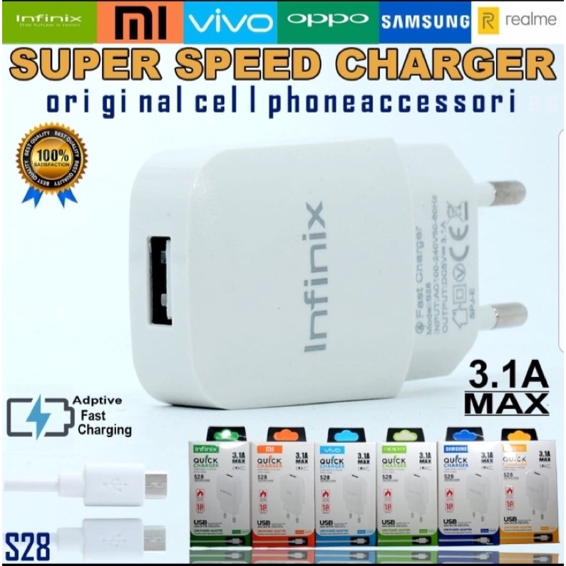 Charger Brand S28 Quick Charger