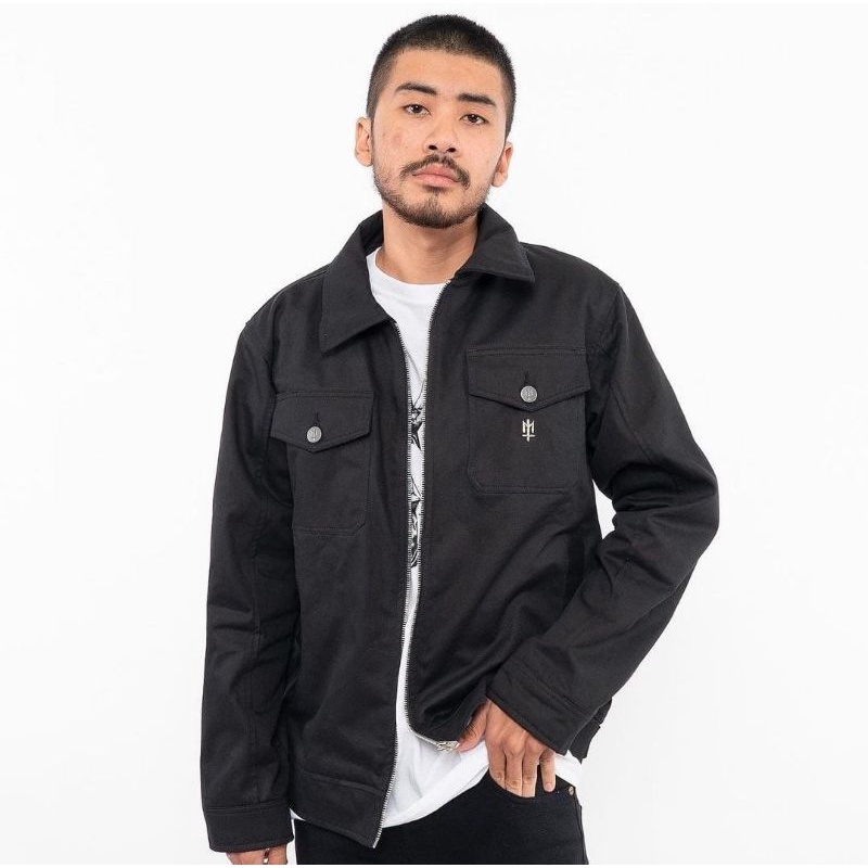 Trucker Jaket Denim Maternal disaster VLUM