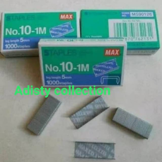 

Isi Staples Max No 10