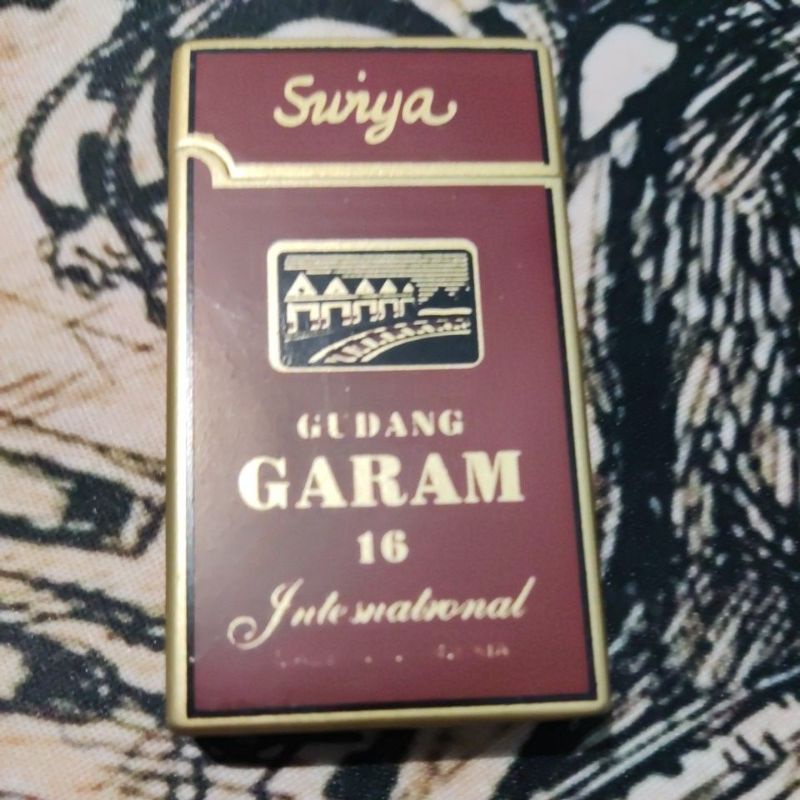 Korek Api Bara Motif Isi Ulang Unik