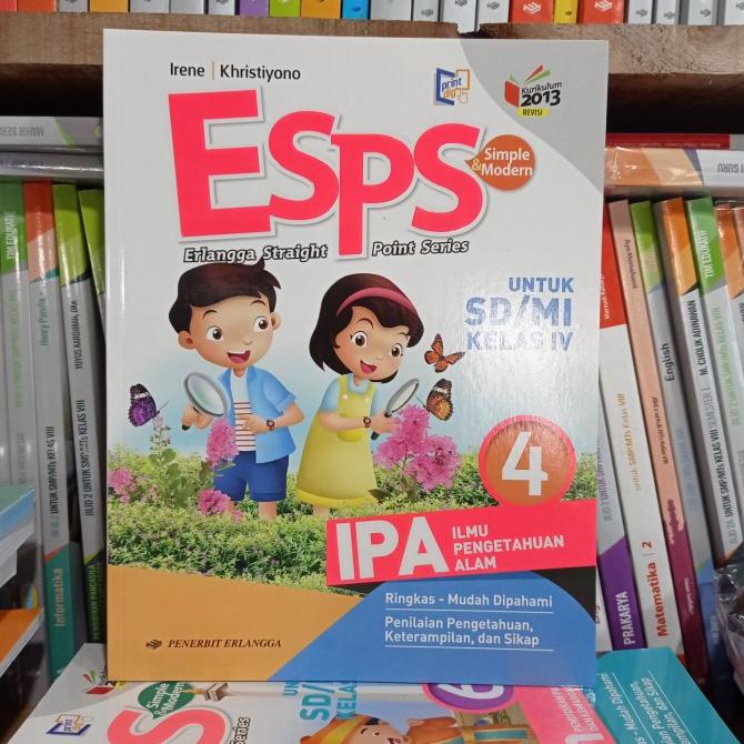 

ESPS IPA KELAS 4 ERLANGGA REVISI... IRENE Star Seller Termurah