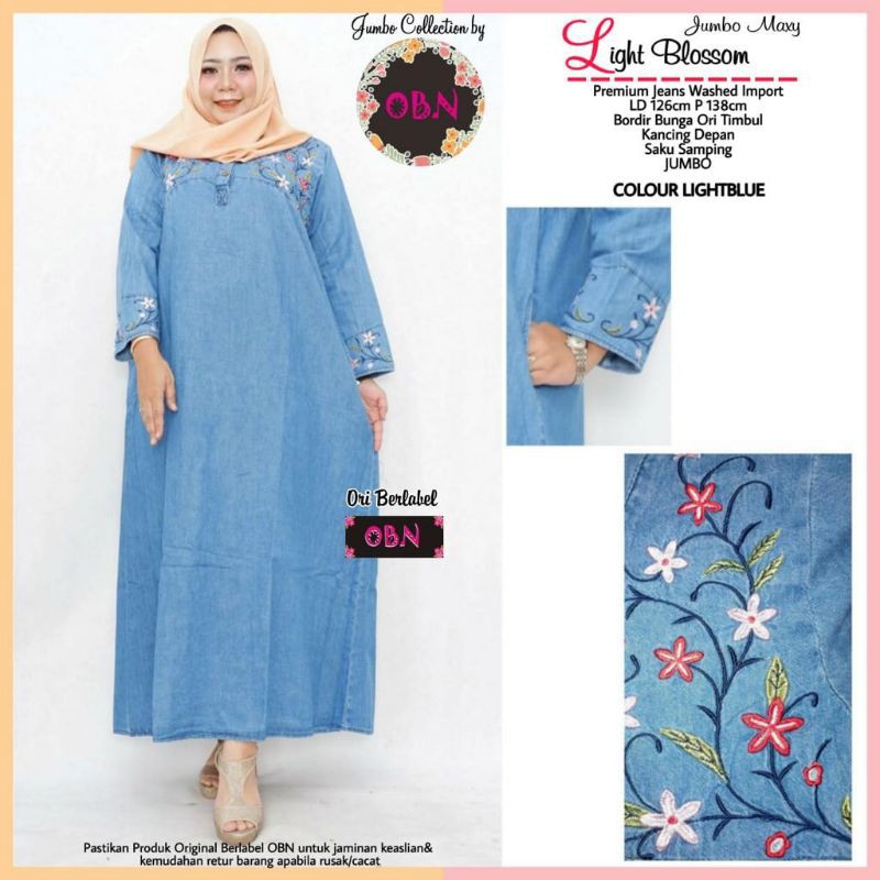 blossom jumbo maxy | premium jeans wash import | kncing dpn saku samping | jumboo