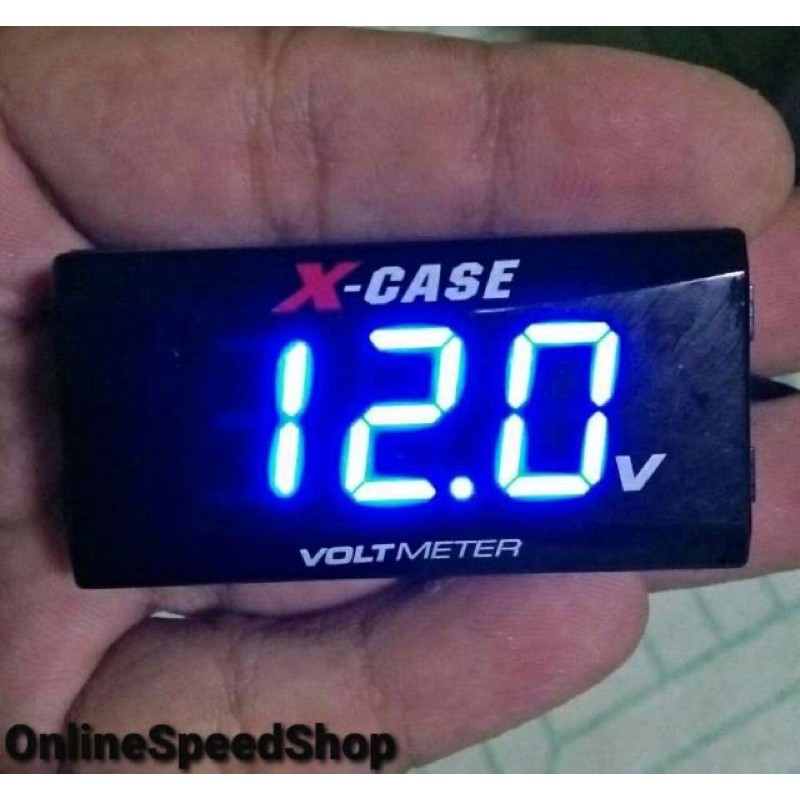 voltmeter aki volt meter aki universal cocok semua motor