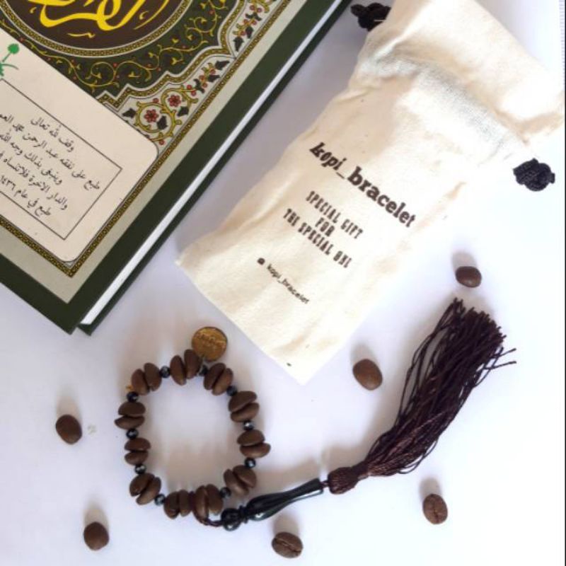 tasbih biji kopi varian 33 pasang