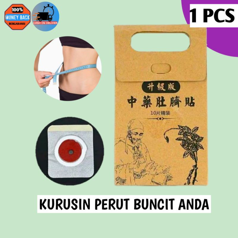 diet tanpa obat koyo pelangsing perut buncit wanita pria 1 pcs